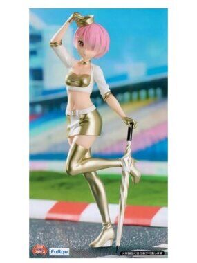 New Furyu Re:Zero Starting Life in Another World: Ram Racing Girl Figure Japan